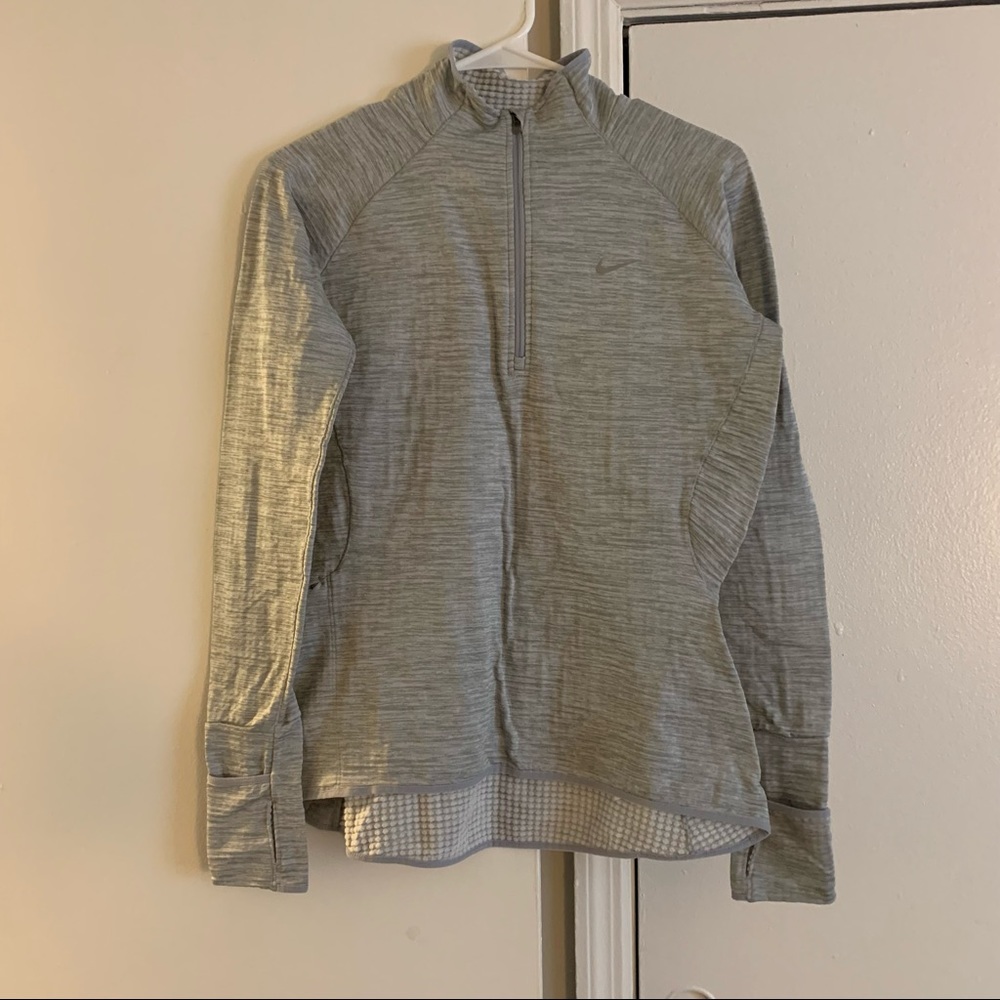 EUC Nike Athletic Quarter-Zip, fun texture, medium